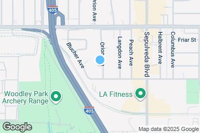 Map image of the property - 6227 Orion Ave