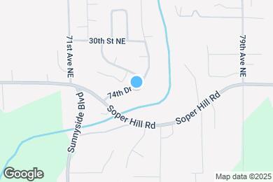 Map image of the property - 2729 74th Dr NE