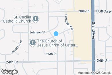 Map image of the property - 1128 28th St