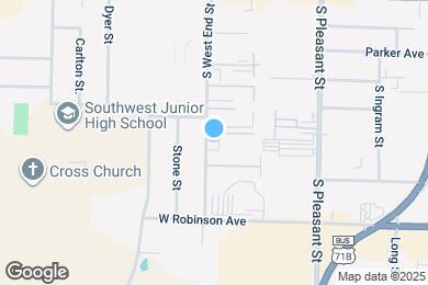 Map image of the property - Foxfire Apartments