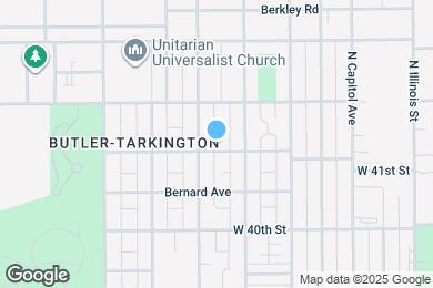 Map image of the property - 424 W 41st St