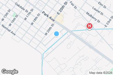 Map image of the property - 137 1/2 west 21st street