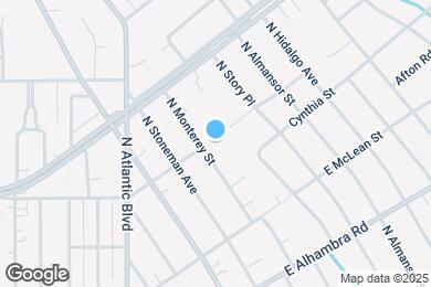 Map image of the property - 1008 N Monterey St