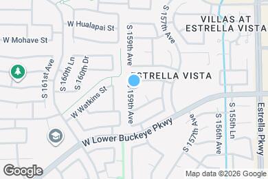 Map image of the property - 2575 S 159th Ave