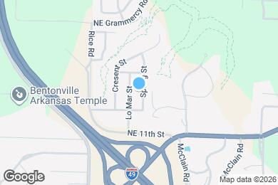 Map image of the property - 1209 Spring St