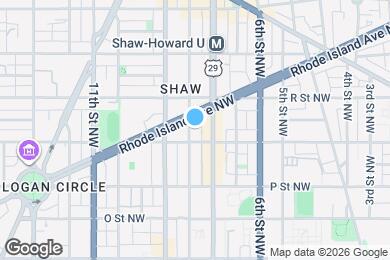 Map image of the property - 1611 8th St NW