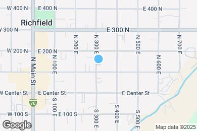 Map image of the property - 110 N 300 E