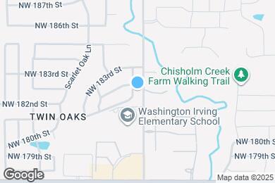 Map image of the property - 18204 Willow Oak Ln