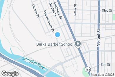 Map image of the property - 519 tulpehocken street
