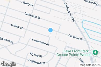 Map image of the property - 23004 Doremus St