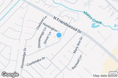 Map image of the property - 206 Brandywyne Dr