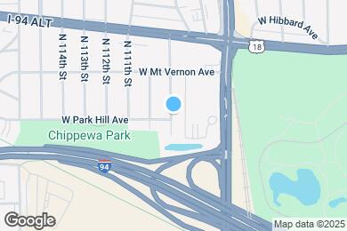 Map image of the property - 202 N 110th St
