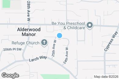 Map image of the property - 2426 205th Pl SW