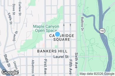 Map image of the property - 2710 Third Ave