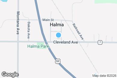 Map image of the property - 213 Iowa Ave