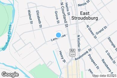 Map image of the property - 53 Lenox Ave
