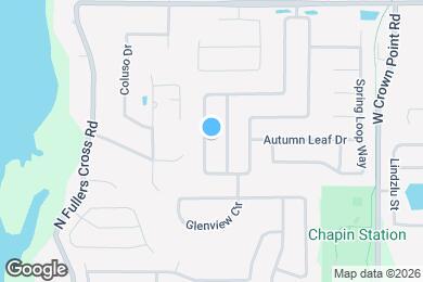 Map image of the property - 1435 Spring Ridge Cir