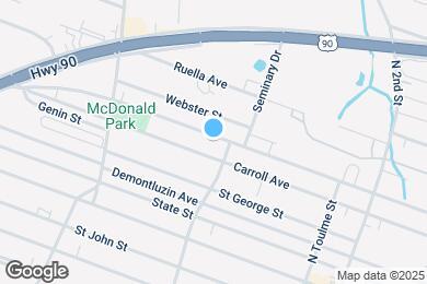 Map image of the property - 402 Ulman Ave