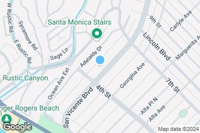 Map image of the property - 435 San Vicente Blvd