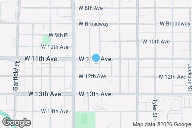 Map image of the property - 1124 Almaden St