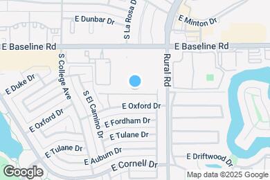 Map image of the property - 606 E Colgate Dr