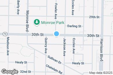 Map image of the property - 951 30th St