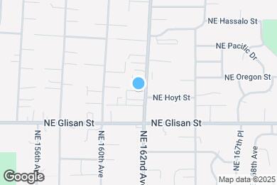 Map image of the property - 643 NE 162nd Ave