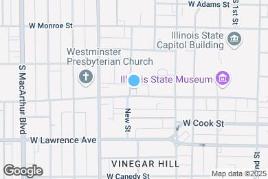 Map image of the property - 521 W Edwards St