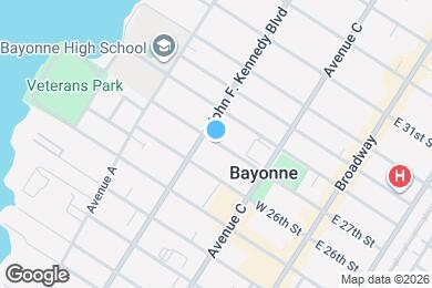 Map image of the property - 98 W 27th St