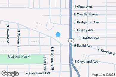 Map image of the property - 120 W Cora Ave