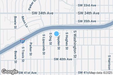 Map image of the property - 3612 S Hayden St