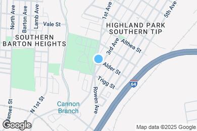 Map image of the property - 1716 3rd Ave