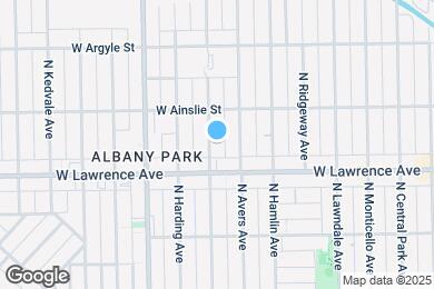 Map image of the property - 4831 N Springfield Ave