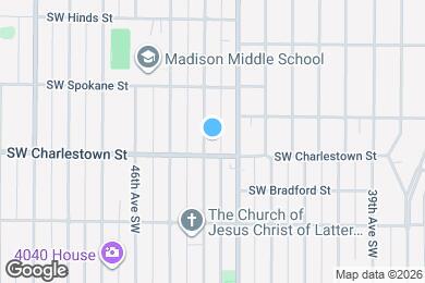 Map image of the property - 3648 44th Ave SW