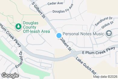 Map image of the property - 1195 S Gilbert St