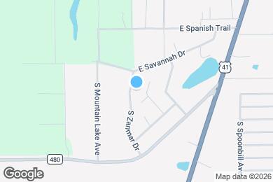 Map image of the property - 9009 S Zanmar Dr