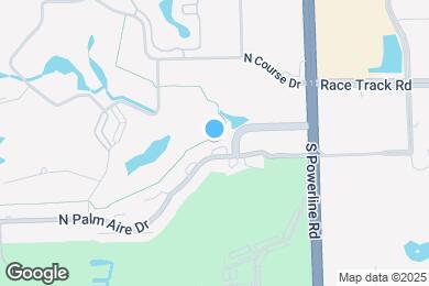 Map image of the property - 2751 N Palm Aire Dr