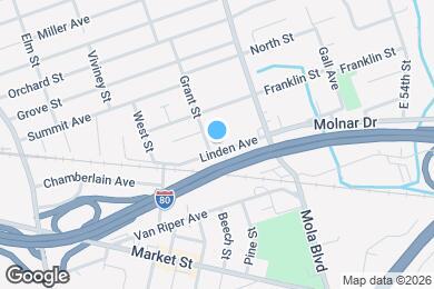 Map image of the property - 65 Linden Ave