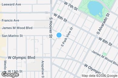 Map image of the property - 916 S Carondelet St