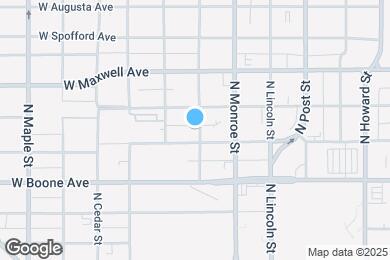 Map image of the property - 1309 N Madison St