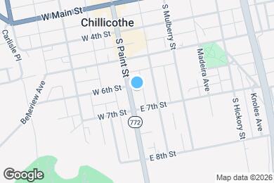 Map image of the property - 183 S Paint St