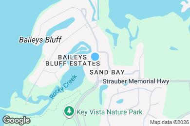 Map image of the property - 2210 Bayou Dr
