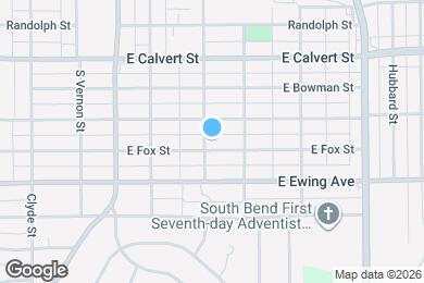 Map image of the property - 1705 E Fox St