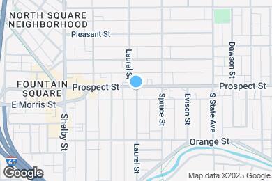 Map image of the property - 1106 Laurel St