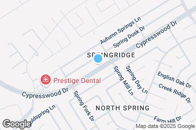 Map image of the property - 26622 Cypresswood Dr