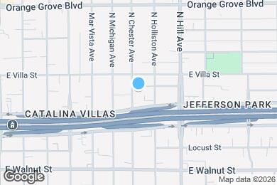 Map image of the property - 430 N Chester Ave