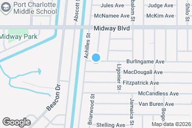 Map image of the property - 23183 Burlingame Ave