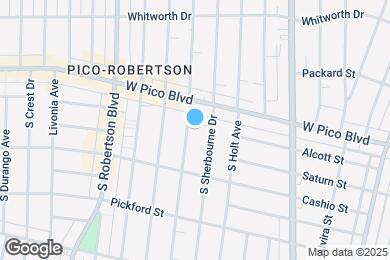 Map image of the property - 1432 S Bedford St