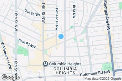 Map image of the property - 1315 Park Rd NW