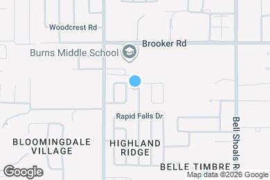 Map image of the property - 2704 Mnr Hl Dr